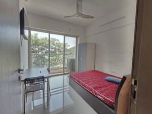 Bedroom in 2 BHK Apartment at Akshar Green World, Dighe – for Rent