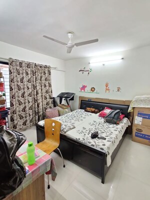 Bedroom in 2 BHK Apartment at Vanaz Corner, Kothrud – for Rent