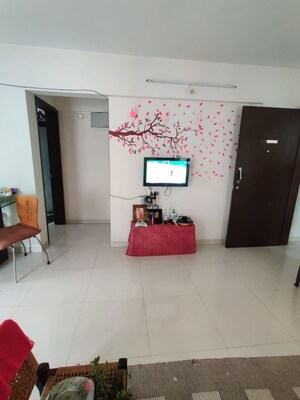Living Room in 2 BHK Apartment at Vanaz Corner, Kothrud – for Rent