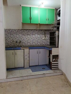 Bathroom in 1.5 BHK Builder Floor at Malviya Nagar – for Rent
