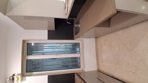 Kitchen in 2 BHK Apartment at Aurum Q Residences, Ghansoli – for Rent