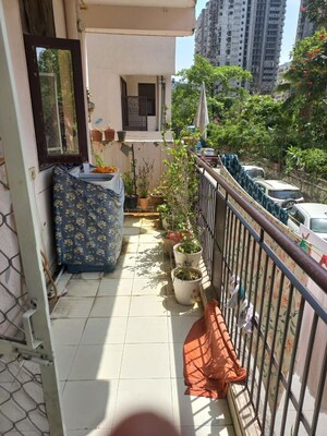 Balcony in 2 BHK Apartment at Shyam Bankey Bihari Sharnam, Raj Nagar Extension – for Rent