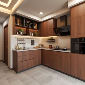 Kitchen in 2 BHK Villa at Sathnur – for Sale