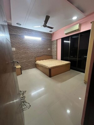 Bedroom in 2 BHK Apartment at Jaydeep Park, Majiwada – for Rent