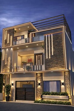 4 BHK + Pooja Room,Study Room Villa For Sale in Sathnur