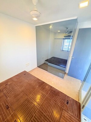 Living Room in 3 BHK Apartment at Romell Serenity, Oshiwara – for Rent