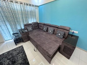 Living Room in 2 BHK Apartment at Kolte Patil Life Republic 16th Avenue Arezo, Hinjewadi – for Rent