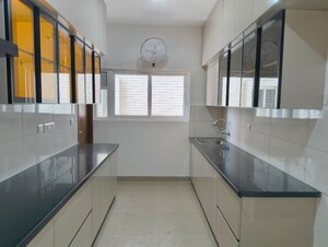 Kitchen in 3 BHK Apartment at Aparna Zenon, Puppalaguda – for Rent