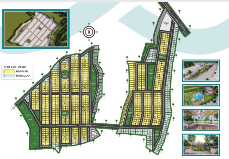 Exterior View, amaltas phase 2  800 Sq.Ft. Plot In Amaltas Phase 2 Bhopal 10349692