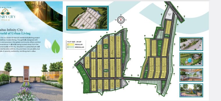 Exterior View, amaltas phase 2  800 Sq.Ft. Plot In Amaltas Phase 2 Bhopal 10349692