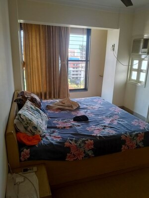 Bedroom in 3 BHK Apartment at Gajra Bhoomi Tower, Kharghar – for Rent