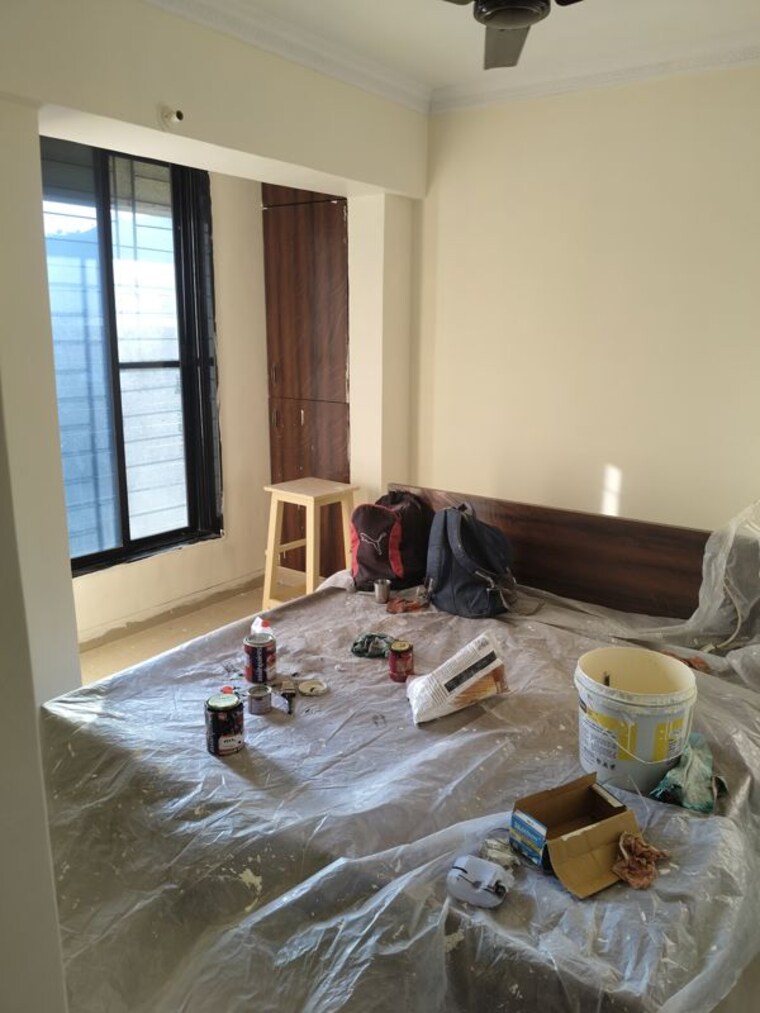 Master Bedroom, gajra-bhoomi-tower 3 Bedroom 1500 Sq.Ft. Apartment In Kharghar Navi Mumbai 10342605