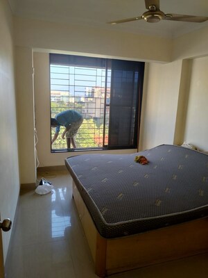Bedroom in 3 BHK Apartment at Gajra Bhoomi Tower, Kharghar – for Rent