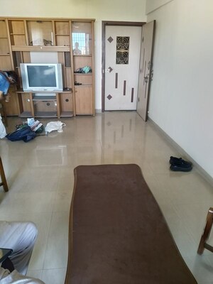 Living Room in 3 BHK Apartment at Gajra Bhoomi Tower, Kharghar – for Rent