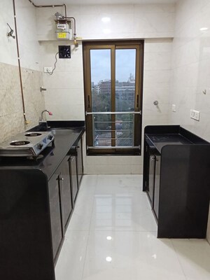 Kitchen in 1 BHK Apartment at Sindhi Society, Chembur – for Rent