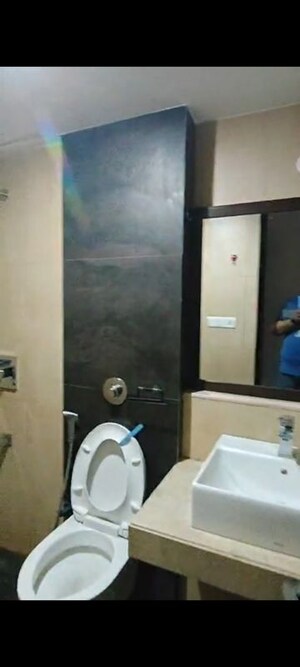 Bathroom in 2 BHK Apartment at Lodha Splendora, Ghodbunder Road – for Rent