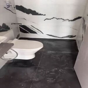 Attached Bathroom in 1 BHK Apartment at Rockline The Meridian Towers, Ghatkopar West – for Rent