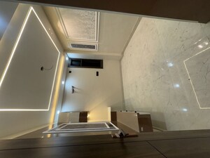 Staircase in 3 BHK Builder Floor at Om Vihar – for Sale