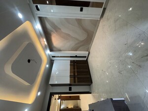 Staircase in 3 BHK Builder Floor at Om Vihar – for Sale