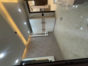 Staircase in 3 BHK Builder Floor at Om Vihar – for Sale