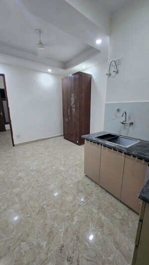 Kitchen in 1 BHK Builder Floor at Freedom Fighters Enclave – for Rent