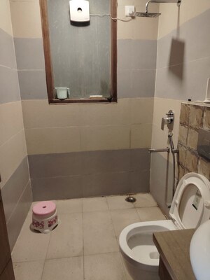Bathroom in 4 BHK Builder Floor at Ardee City, Sector 52 – for Rent