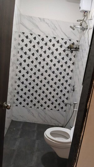 Bathroom in 2 BHK Apartment at UK Iridium, Kandivali East – for Rent