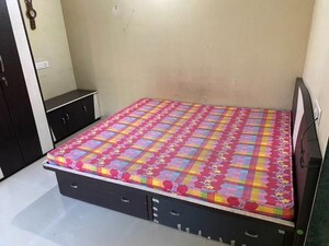 Bedroom in 2 BHK Apartment at Maharshi Aashray, Wakad – for Rent