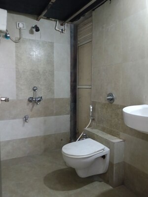 Bathroom in 2 BHK Apartment at Kavya Residency Thane, Ghodbunder Road – for Rent