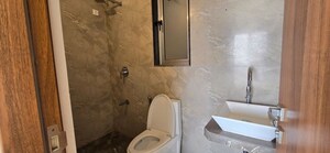 Bathroom in 2 BHK Apartment at Sanpada – for Rent