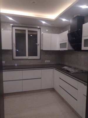 Kitchen in 4 BHK Apartment at Greater Kailash – for Rent