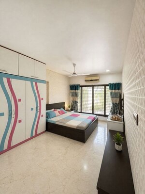 Bedroom in 2 BHK Apartment at BY Apartment, Worli – for Rent