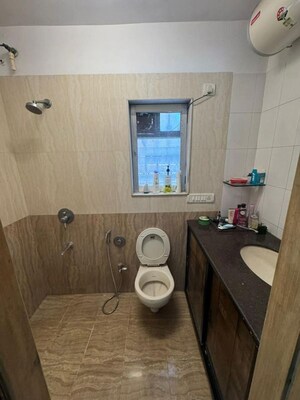 Bathroom in 2 BHK Apartment at BY Apartment, Worli – for Rent