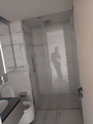 Bathroom in 3 BHK Apartment at Lodha World Crest, Worli – for Sale