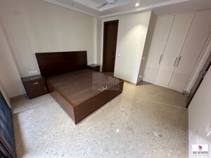 Bedroom in 3 BHK Apartment at Nizamuddin – for Rent