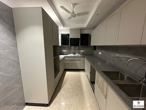 Kitchen in 3 BHK Apartment at Nizamuddin – for Rent