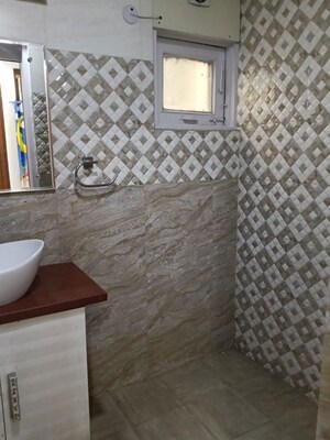 Bathroom in 3 BHK Apartment at Greater Kailash ii – for Rent