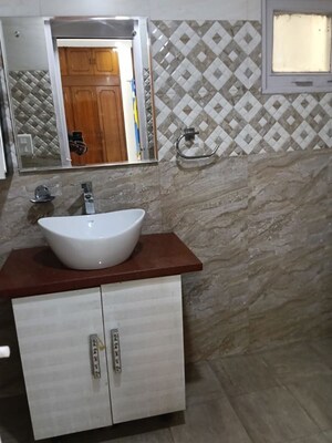 Bathroom in 3 BHK Apartment at Greater Kailash ii – for Rent