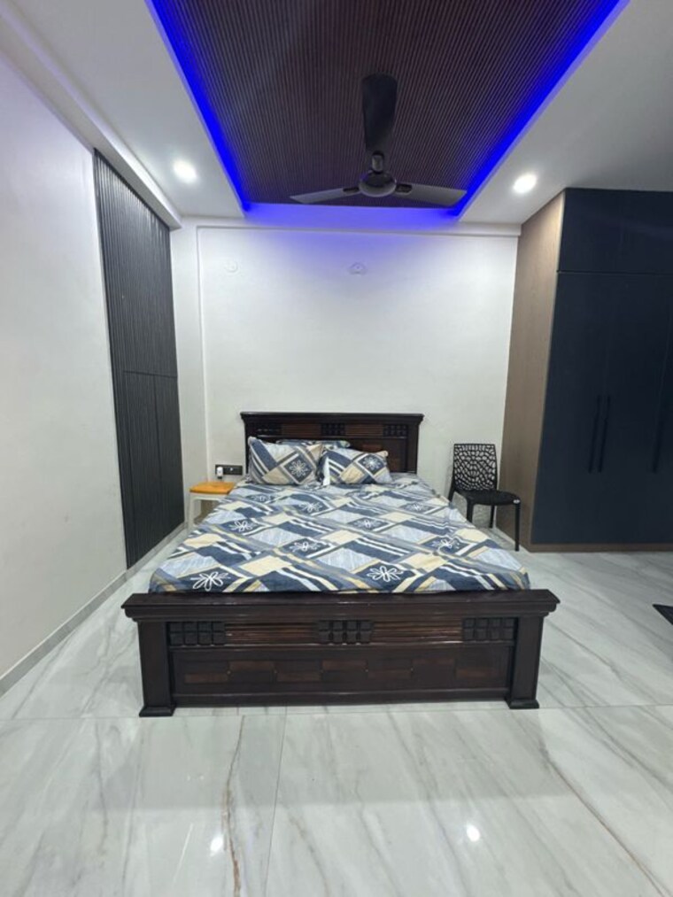 Bedroom, chitrapuri-colony 1 Bedroom 900 Sq.Ft. Villa In Manikonda Hyderabad 10003847