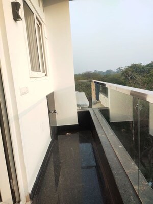 Balcony in 3 BHK Builder Floor at Kailash Hills – for Rent