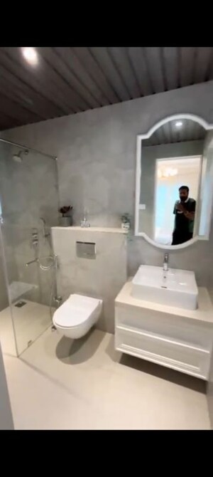Bathroom in 3 BHK Apartment at Shapoorji Pallonji Joyville Hinjewadi Phase 3, Hinjewadi – for Sale