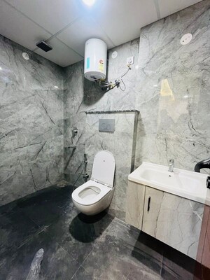Bathroom in Studio Builder Floor at Medi City – for Rent
