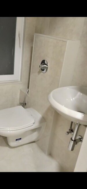 Bathroom in 2 BHK Apartment at Kalpataru Vienta, Kandivali East – for Rent