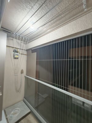 Balcony in 2 BHK Apartment at Kamdhenu Vogue, Sanpada – for Rent