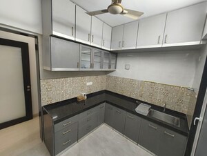 Kitchen in 2 BHK Apartment at Kamdhenu Vogue, Sanpada – for Rent