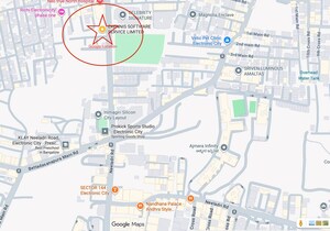  Showroom – Map Location View at Electronic City Phase I - for Rent