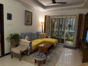 Living Room in 3 BHK Apartment at My Home Vihanga, Gachibowli – for Rent