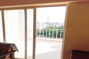 Balcony in 2 BHK Apartment at Neeta Rivaah Regency, Wagholi – for Rent