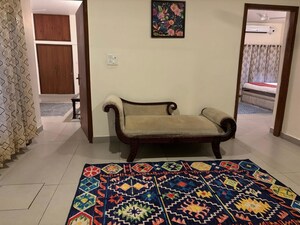 Living Room in 3 BHK Builder Floor at Saket – for Rent