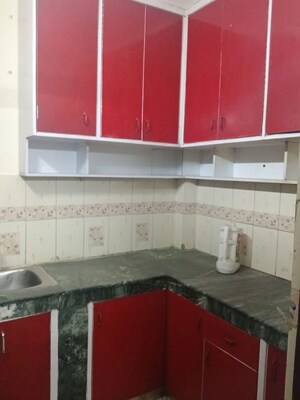 Kitchen in 2 BHK Builder Floor at Malviya Nagar – for Rent
